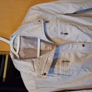 No brand Fashion Jacket PTP 21" Beige colour (as is)